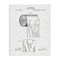 Stupell Industries Vintage Toilet Paper Roll Patent Canvas Wall Art